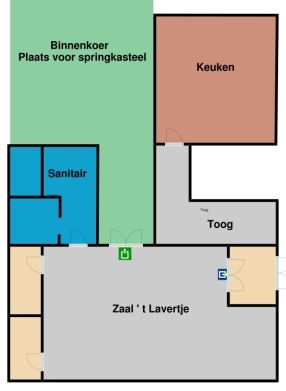 Hoogland Lavertje grondplan